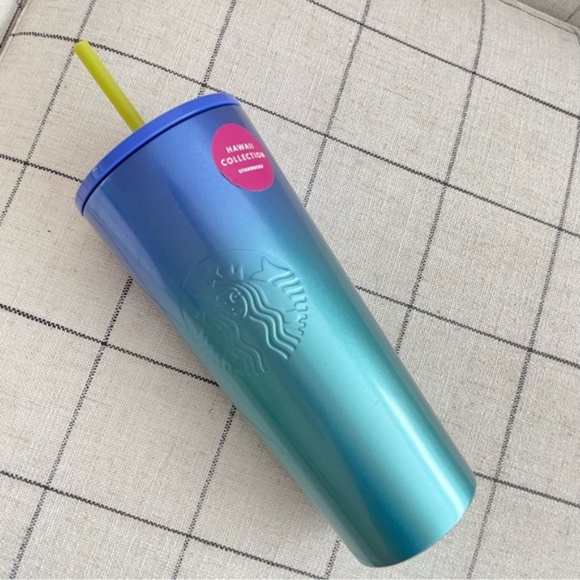 Starbucks Hawaii Stainless Steel Ombre Tumbler Reusable Cup NWOT - Picture 1 of 7